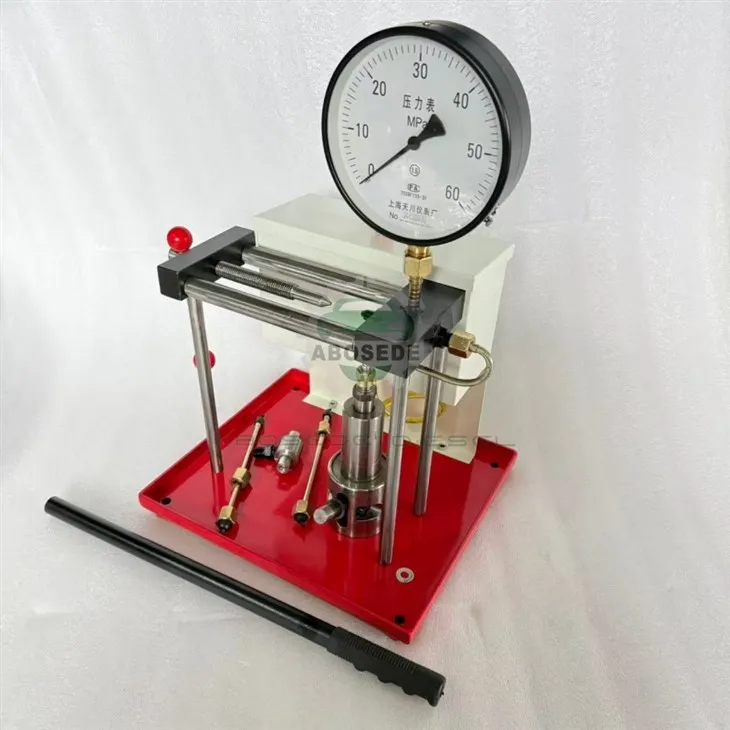 60MPa Manual Diesel Injector Tester — Mechanical Nozzle Pop Tester For Opening Pressure, Spray Pattern And Leakage Inspection factory