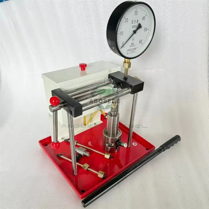 60MPa Manual Diesel Injector Tester — Mechanical Nozzle Pop Tester For Opening Pressure, Spray Pattern And Leakage Inspection suppliers