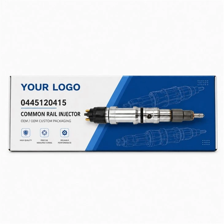 0445120415 Common Rail Diesel Injector OEM/ODM – Custom Specification, Logo & Packaging