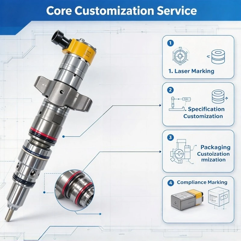 CAT C7 Injector OEM/ODM Product Customization Service Details suppliers