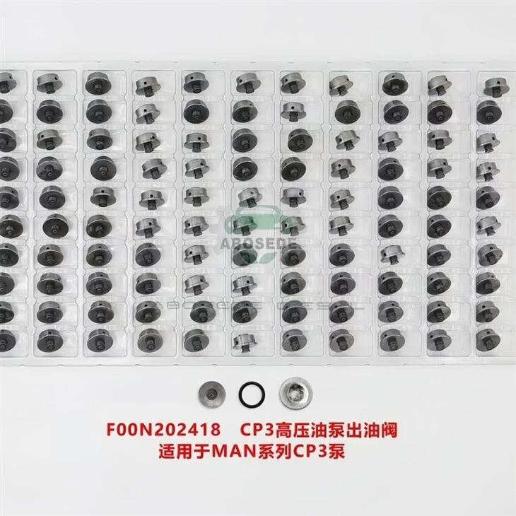 F00N202418 CP3 Outlet Valve – Precision Fuel Control For MAN & Heavy-Duty Common Rail Pumps suppliers