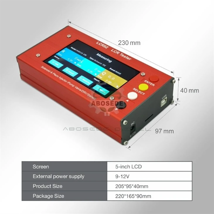 LCRO2 LCR Tester – Diesel Common Rail Solenoid & Piezo Injector Diagnostic Bridge suppliers
